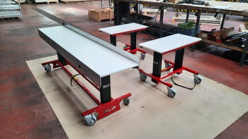 Table ergonomique &eacute;lectrique mobile - 70 kg / 125 kg / 250 kg